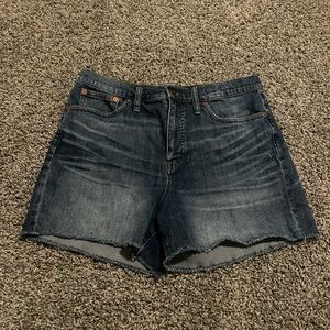 Madewell High Rise Denim Shorts - 30